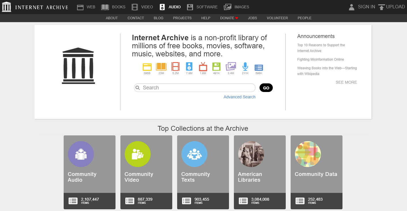 The Internet Archive